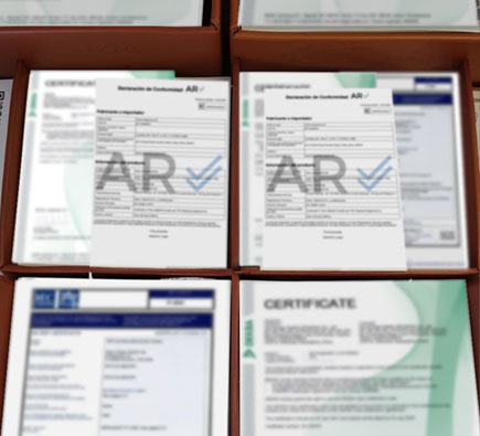 Certificados oficiales